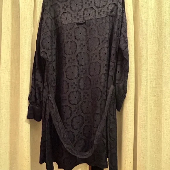 Anthropologie Maeve Navy Dress - Picture 4 of 4